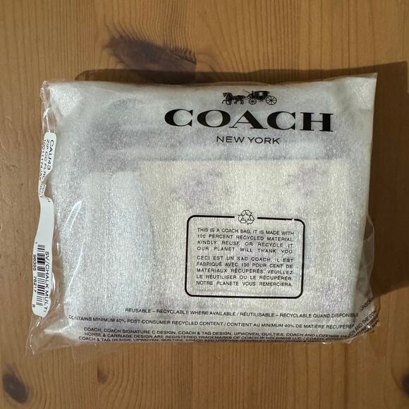 🌺 Coach Zip Card Case With Floral Print - Picture 4 of 5